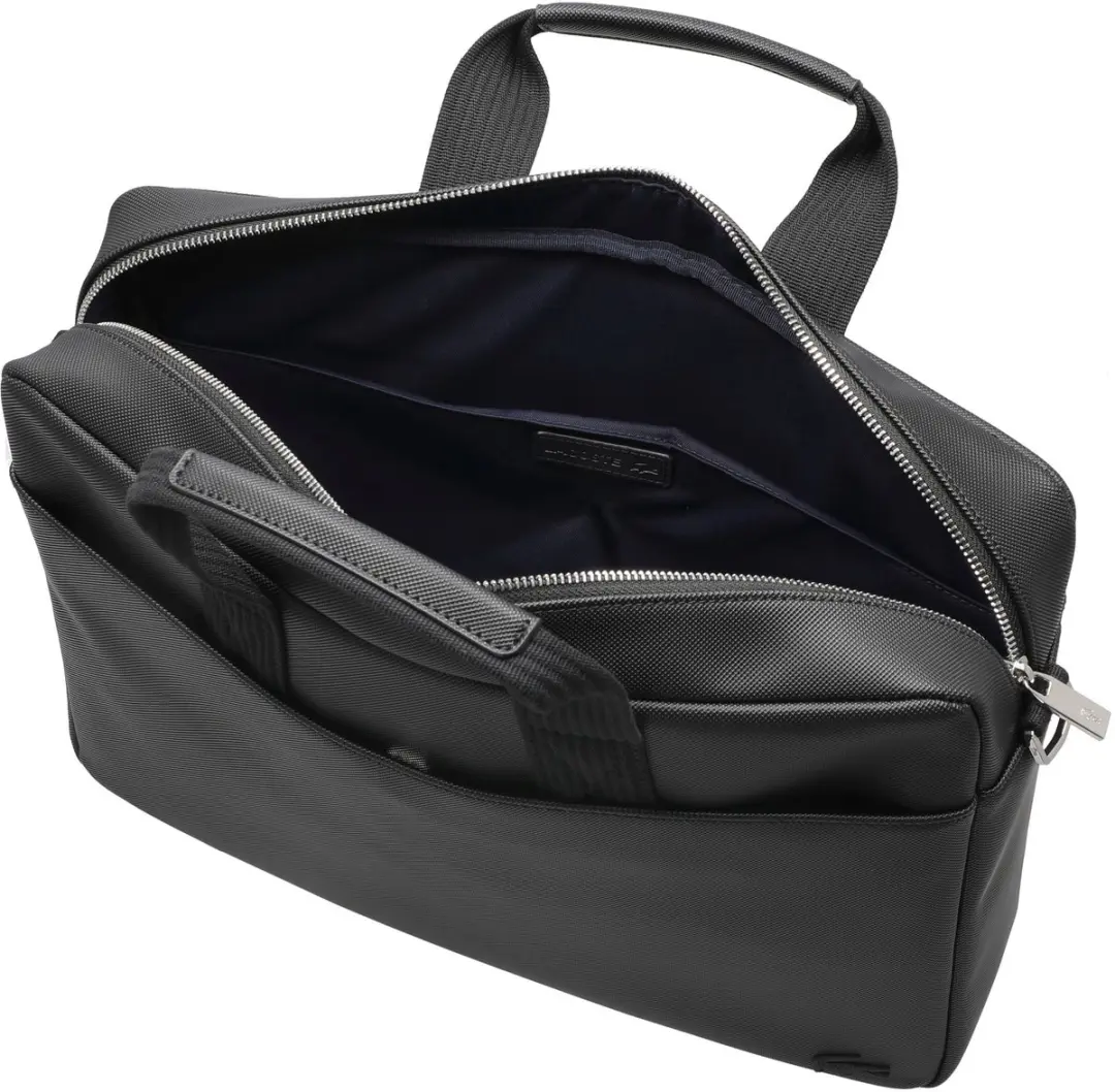 Lacoste NH4429HC 000 Laptoptas - 13 inch - Zwart