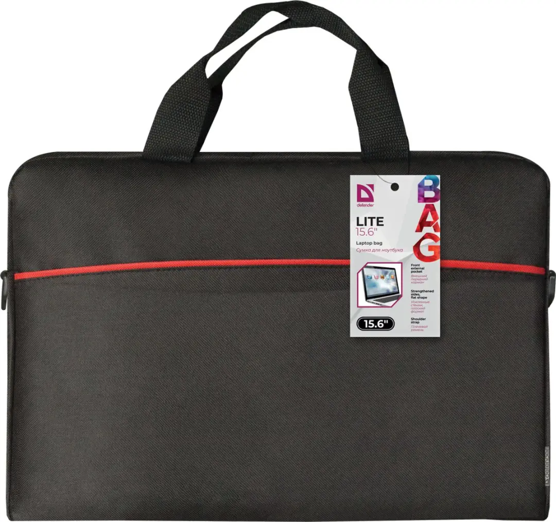 Defender Lite 26083 Aktetas - 15.6" - Zwart