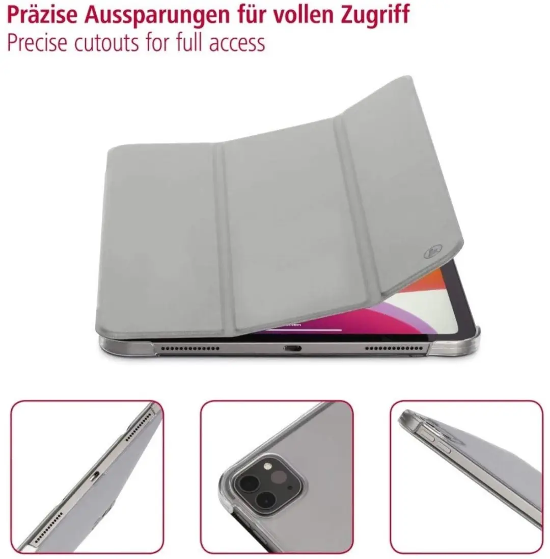 Hama Fold Clear Tabletcase iPad Pro 11" 2020 - Zilver