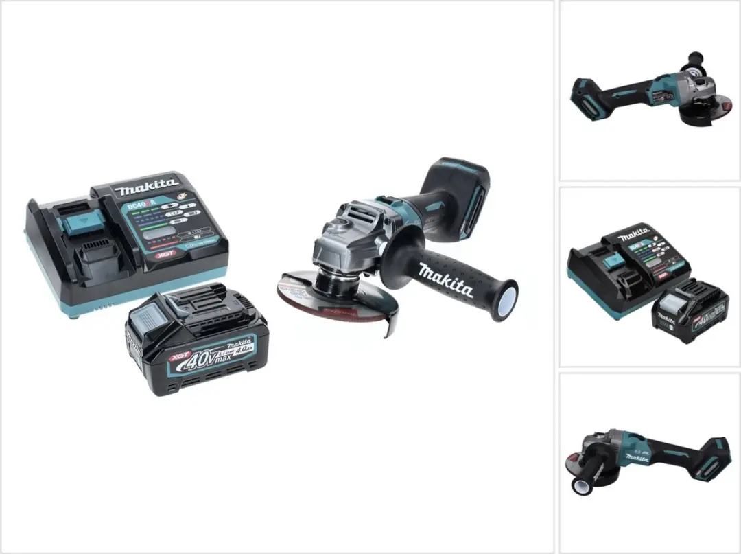 Makita GA005GM1 Accu Haakse Slijper 125mm