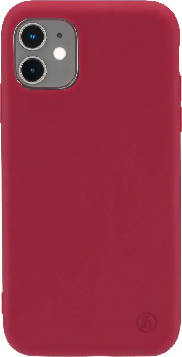 Hama Cover Finest Feel iPhone 12 Mini - Rood