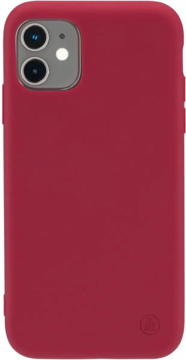 Hama Cover Finest Feel iPhone 12 Mini - Rood