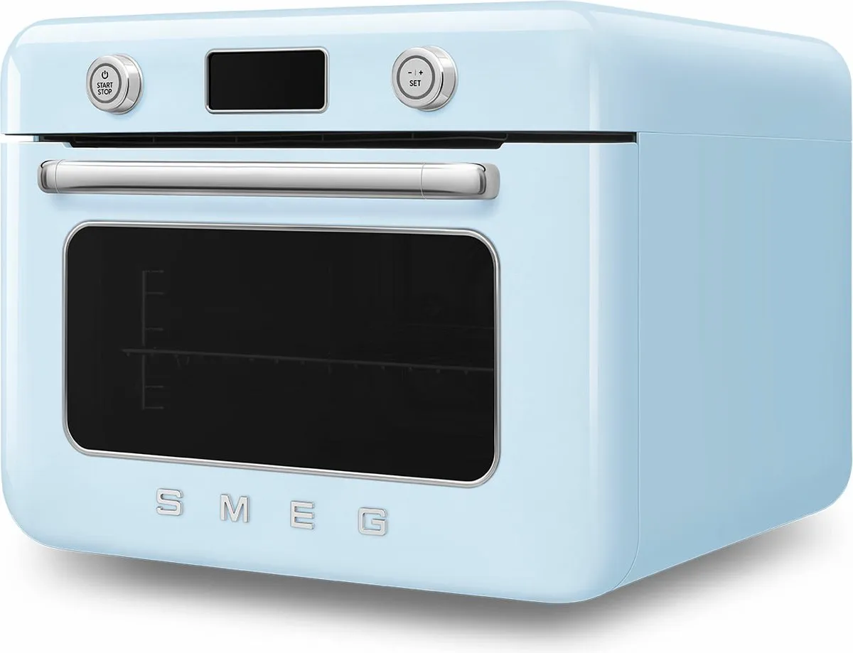 Smeg COF01PBEU Combi-stoomoven - Pastelblauw - 30L