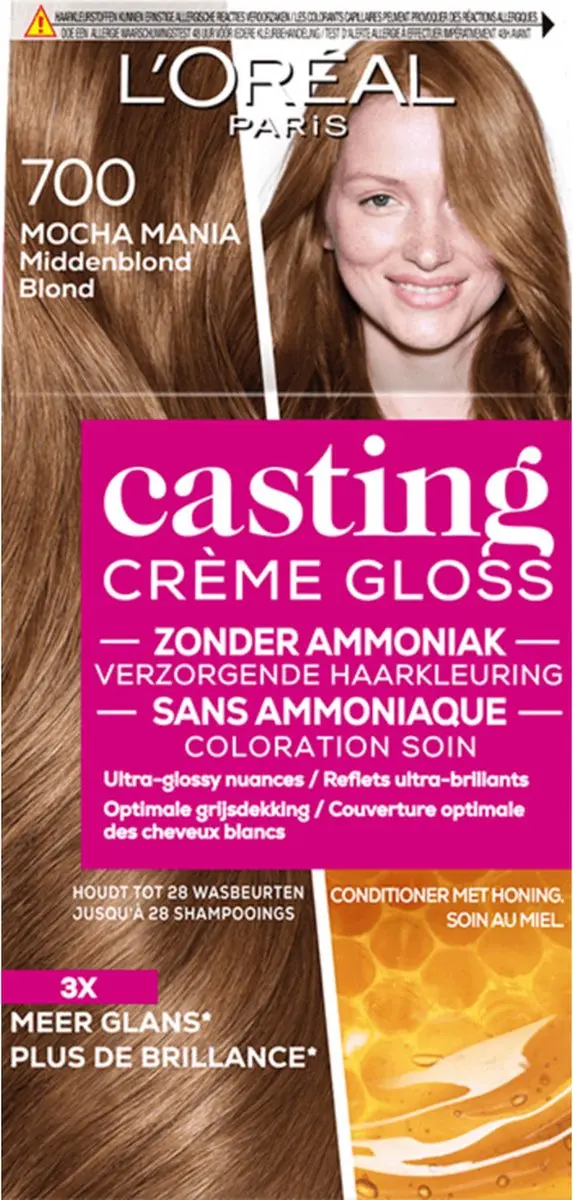 L'Oréal Paris Casting Crème Gloss 700 Mocha Mania - 6x