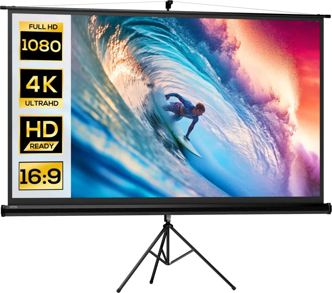 ECTEATOY Projectiescherm 100 Inch
