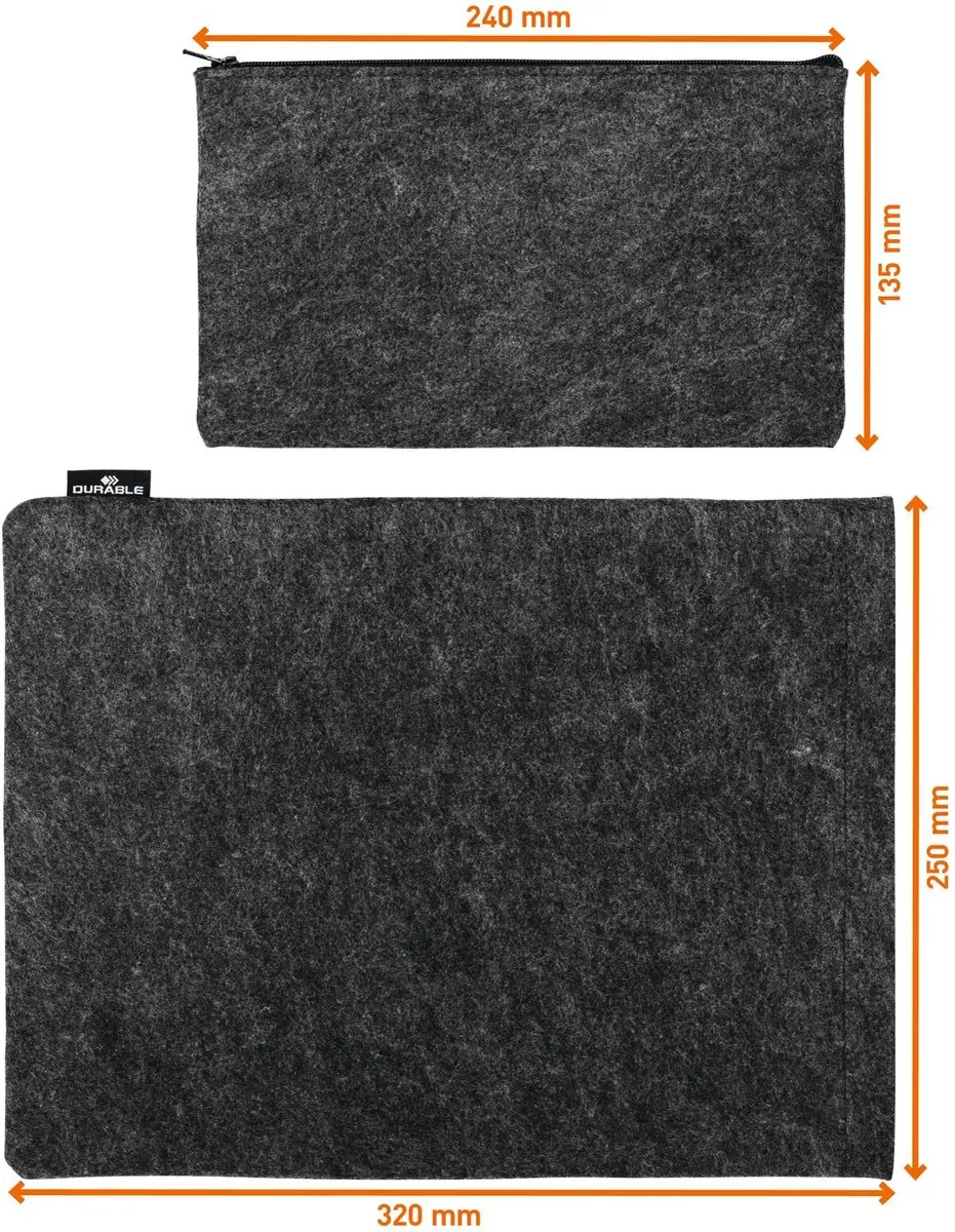 Durable MultiBag Laptophoes 507058 - 13" - Antraciet/Grijs