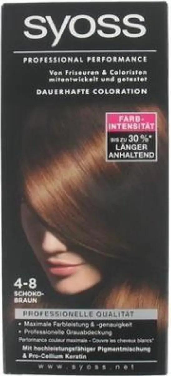 SYOSS Haarverf 4-8 Chocoladebruin 115ml