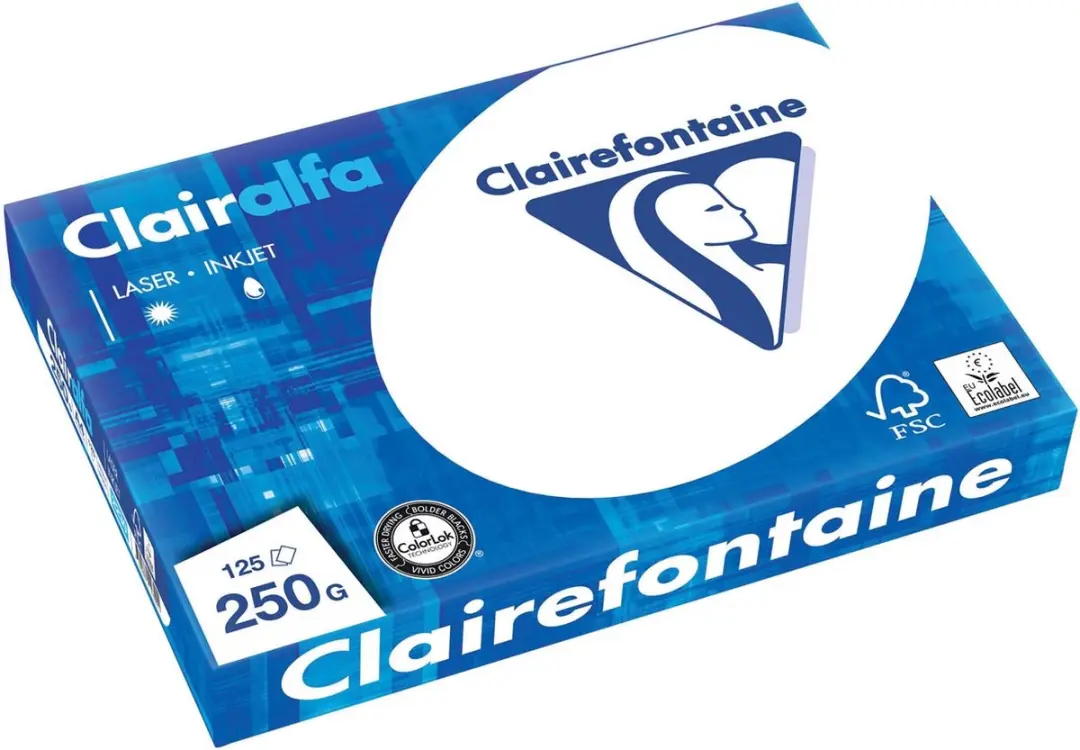 Clairefontaine Clairalfa Presentatiepapier A4 250g