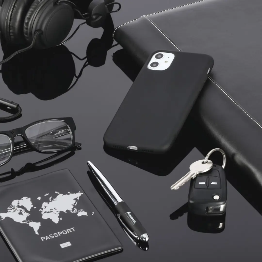 Hama Cover Finest Feel Samsung Galaxy A72 - Zwart