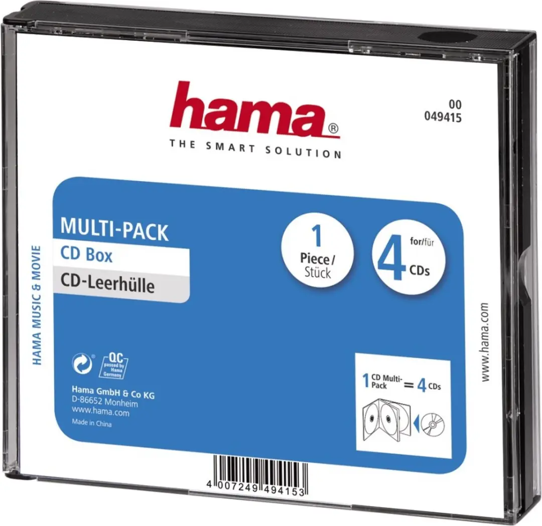 Hama CD Multipack 4 Stuks