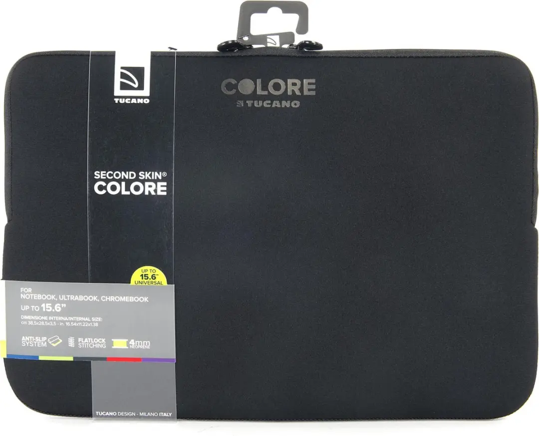 Tucano Colore BFC1516 Laptophoes - 15,6 inch - Zwart