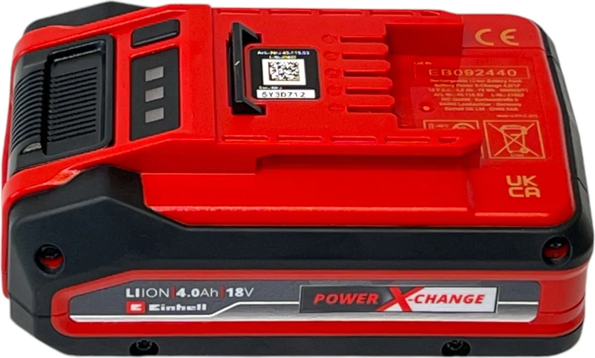 Einhell Twinpack 4.0 Ah Power X-Change Accu - 2x 4.0 Ah