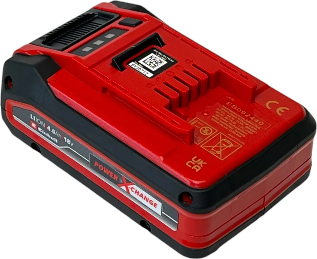 Einhell Twinpack 4.0 Ah Power X-Change Accu - 2x 4.0 Ah