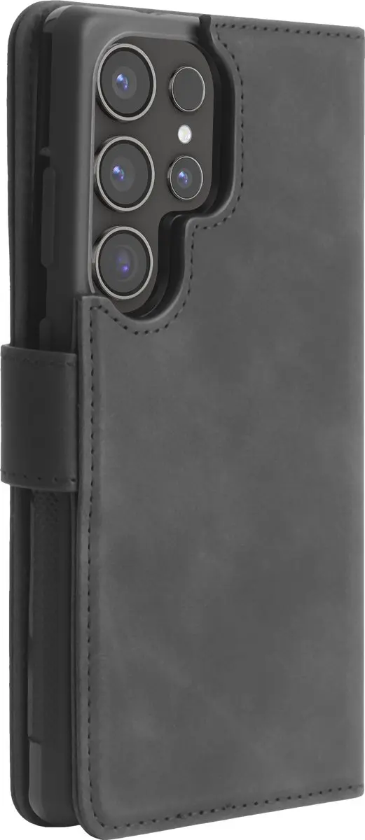 Just in Case Samsung Galaxy S25 Ultra Hoesje - Pasjeshouder 2-in-1 Zwart