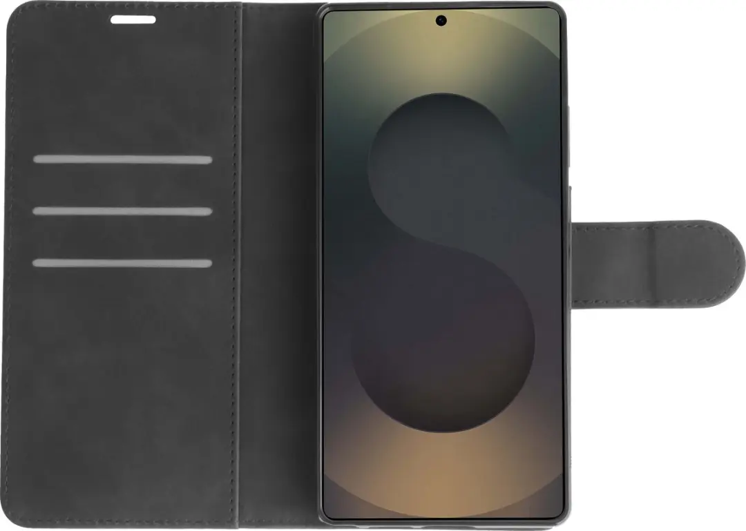 Just in Case Samsung Galaxy S25 Ultra Hoesje - Pasjeshouder 2-in-1 Zwart