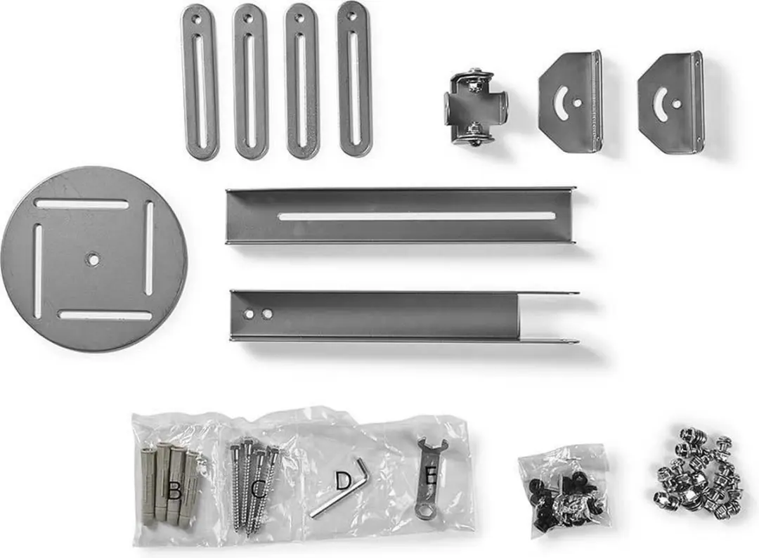 Nedis PJWM100GY Projectorbeugel - 10 kg - Zilver