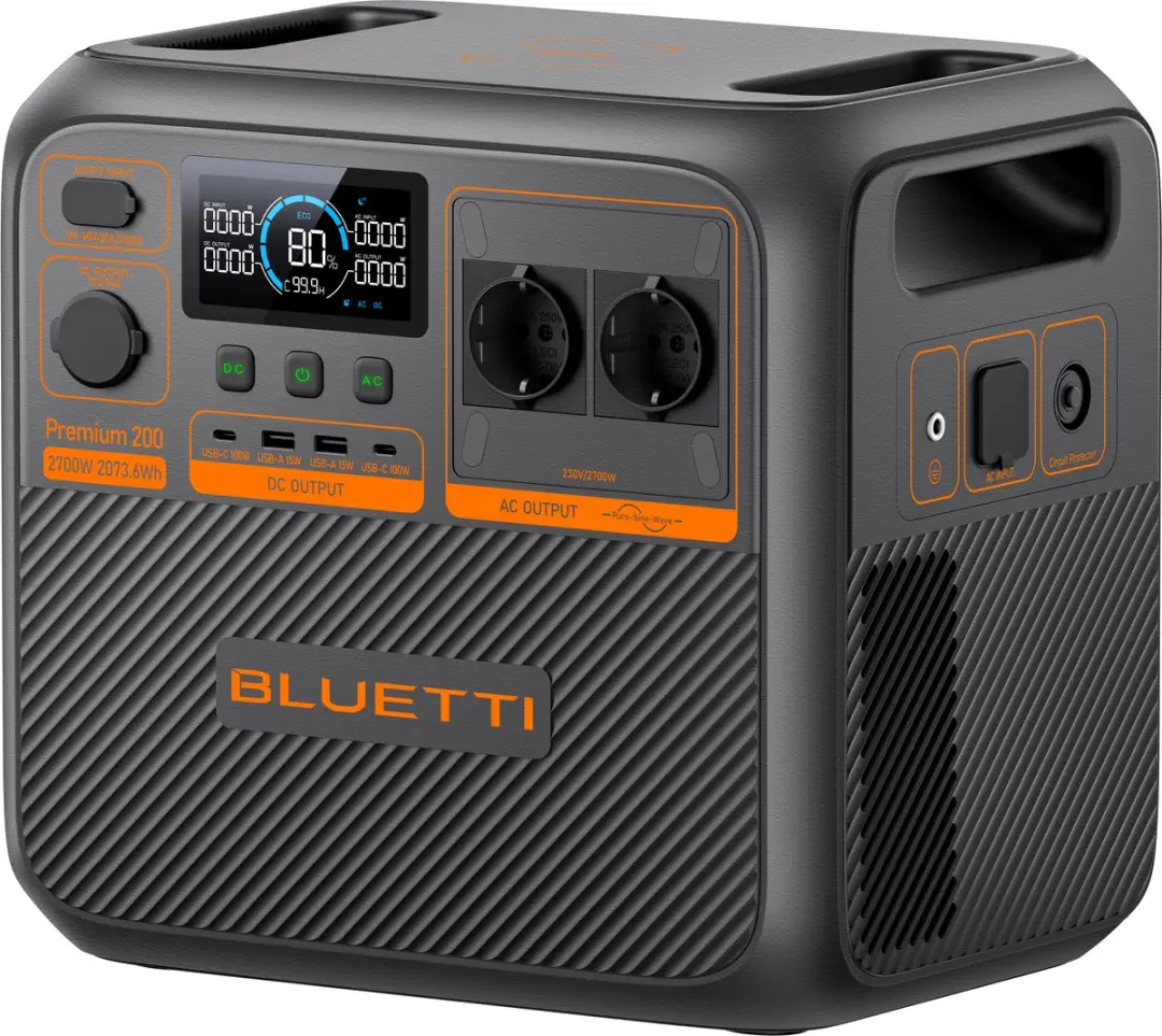 Bluetti Premium Elite 200 V2 Powerstation 2073Wh