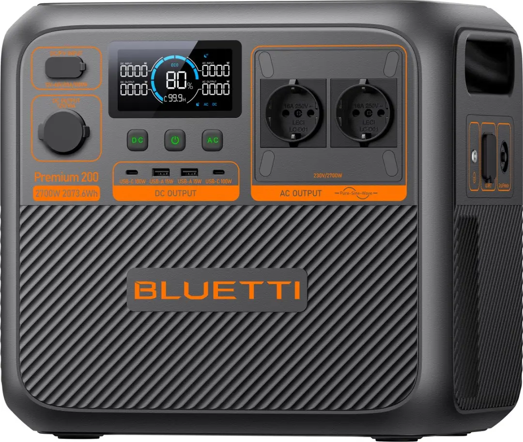 Bluetti Premium Elite 200 V2 Powerstation 2073Wh