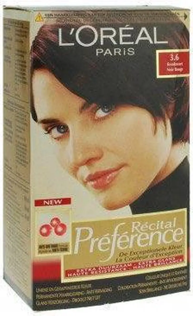 L'Oréal Paris Recital Noirs Précieux 3.6 Roodzwart 115ml