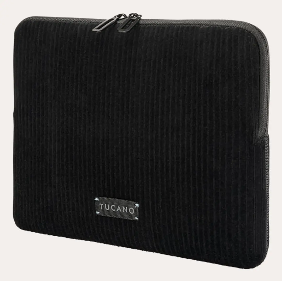 Tucano Velluto Sleeve MacBook 13 BFVEL2MB13-BK - Zwart