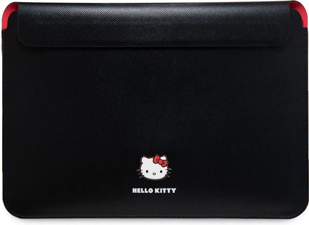 Hello Kitty Sleeve 13" - MacBook Air/Pro - Zwart - Kunstleer