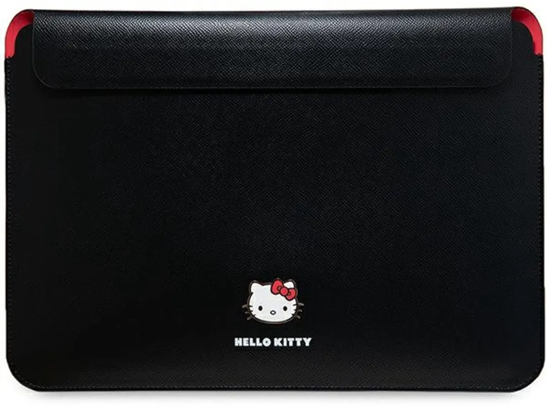 Hello Kitty Sleeve 13" - MacBook Air/Pro - Zwart - Kunstleer - afbeelding 6 van 6