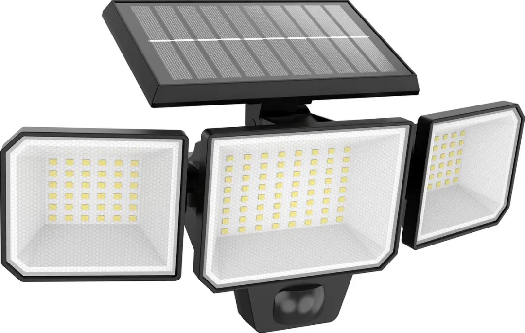 Philips Nysil Solar Straler 8.7W 1000 Lumen - 3 Stuks - Zwart