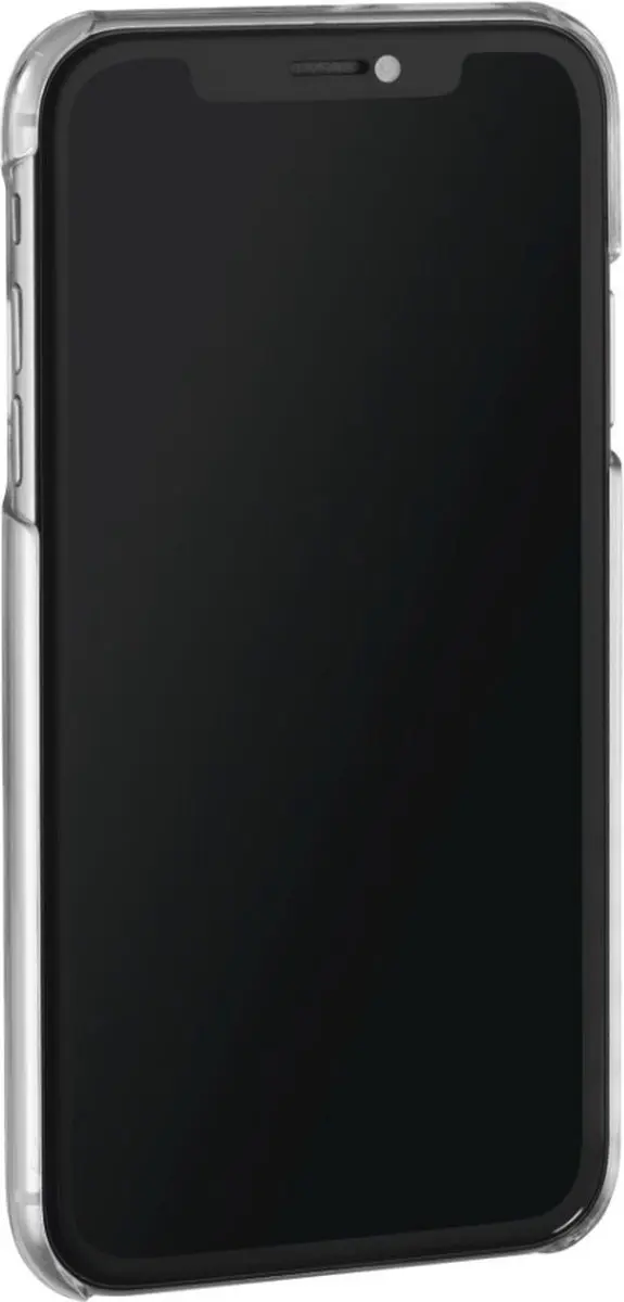Hama Cover Antibacterieel iPhone 12 Mini - Transparant - Zilver