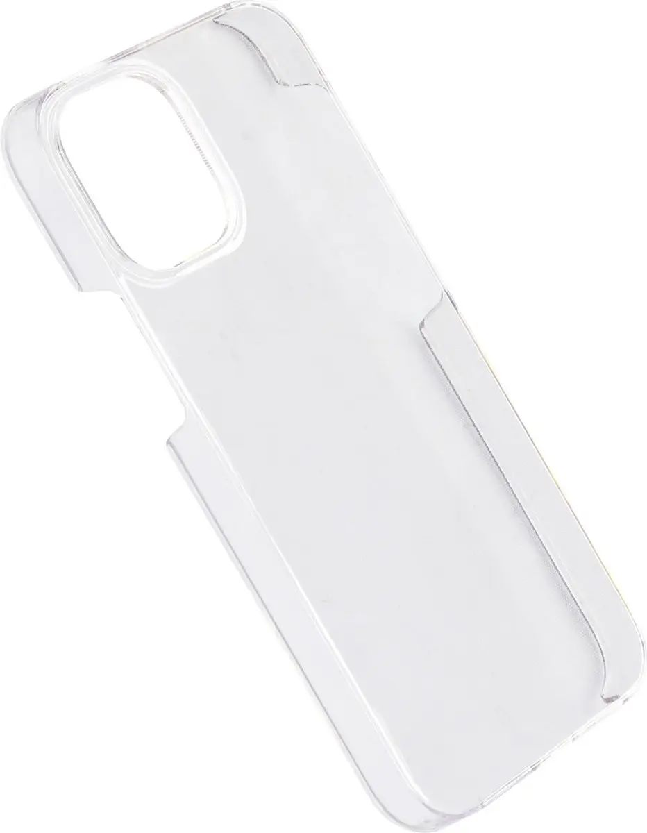 Hama Cover Antibacterieel iPhone 12 Mini - Transparant - Zilver