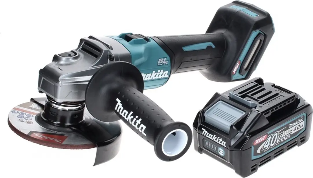 Makita GA005GZ Accu Haakse Slijper 125mm - 40V Max - 4.0Ah