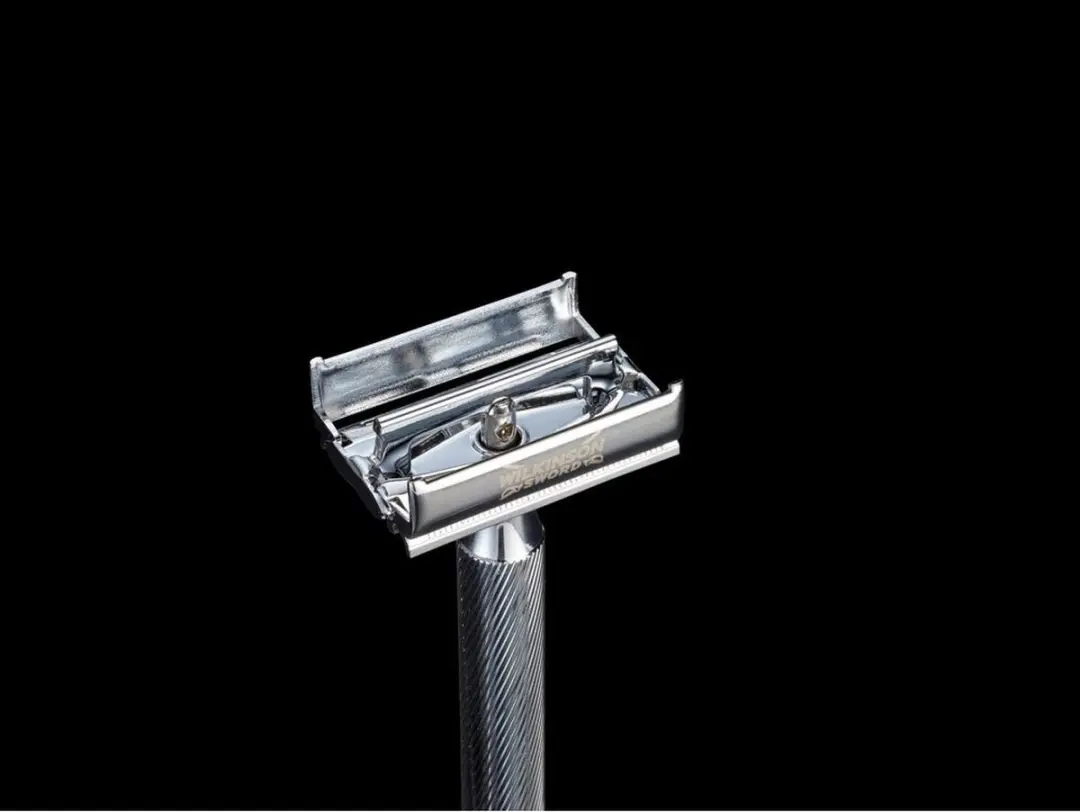 Wilkinson Sword Barber's Style The Edger - 5 Scheermesjes - Zilver