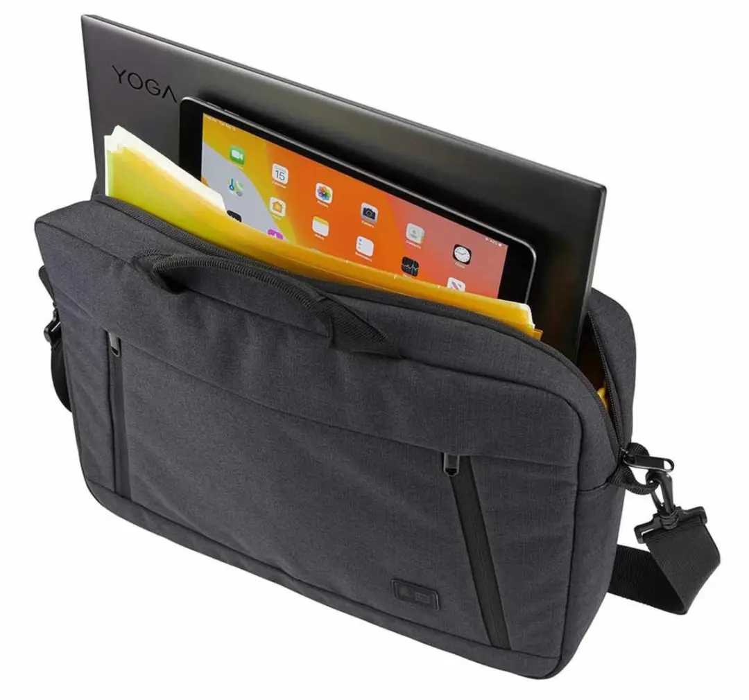Case Logic Huxton Attaché Laptoptas 14" - Zwart