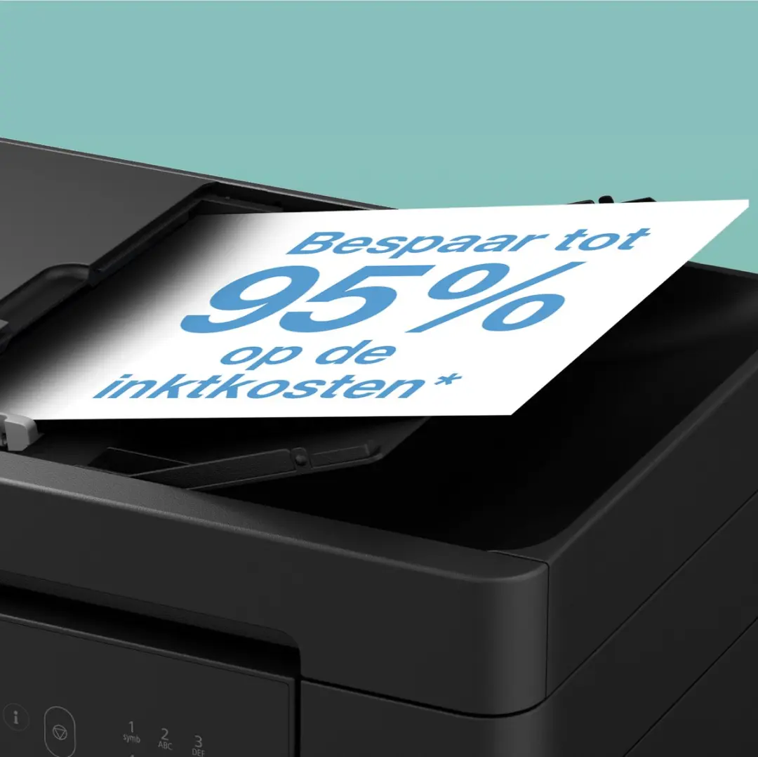 Epson EcoTank ET-4900 Inkjetprinter - A4 - 5760x1440 DPI - Zwart