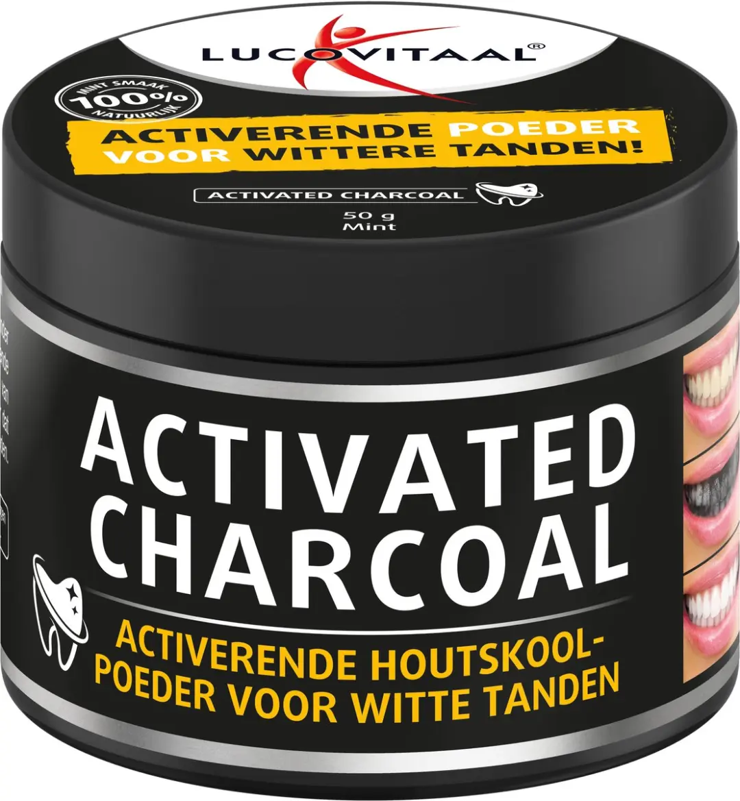Lucovitaal Geactiveerde Houtskoolpoeder 50g