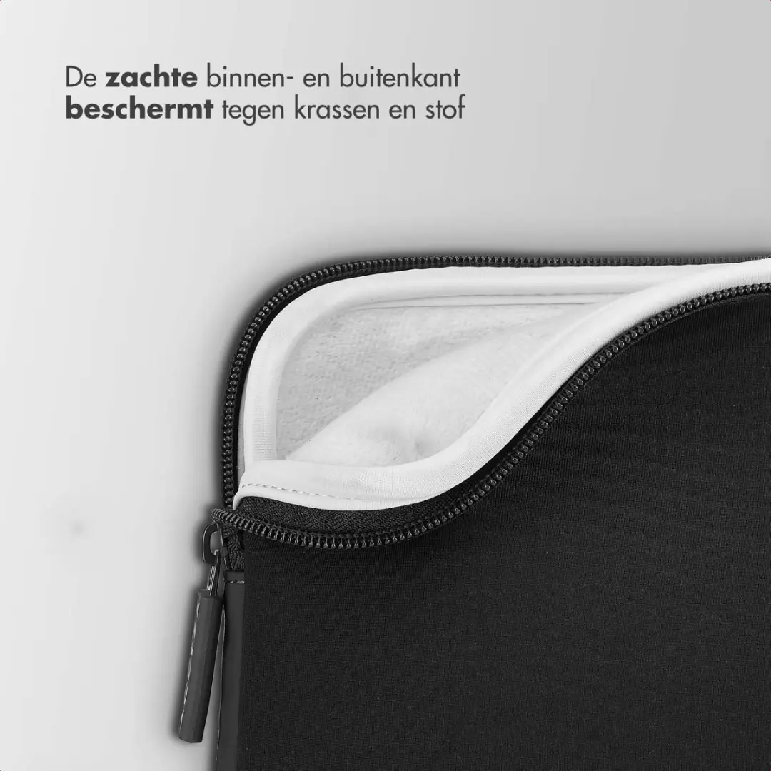 Accezz Laptophoes 16 inch - Zwart