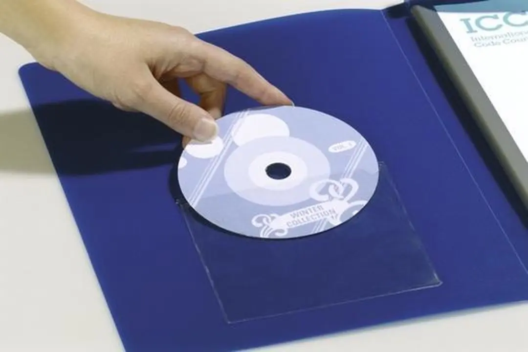 Durable Pocketfix CD/DVD Houder - 10 Stuks - Transparant
