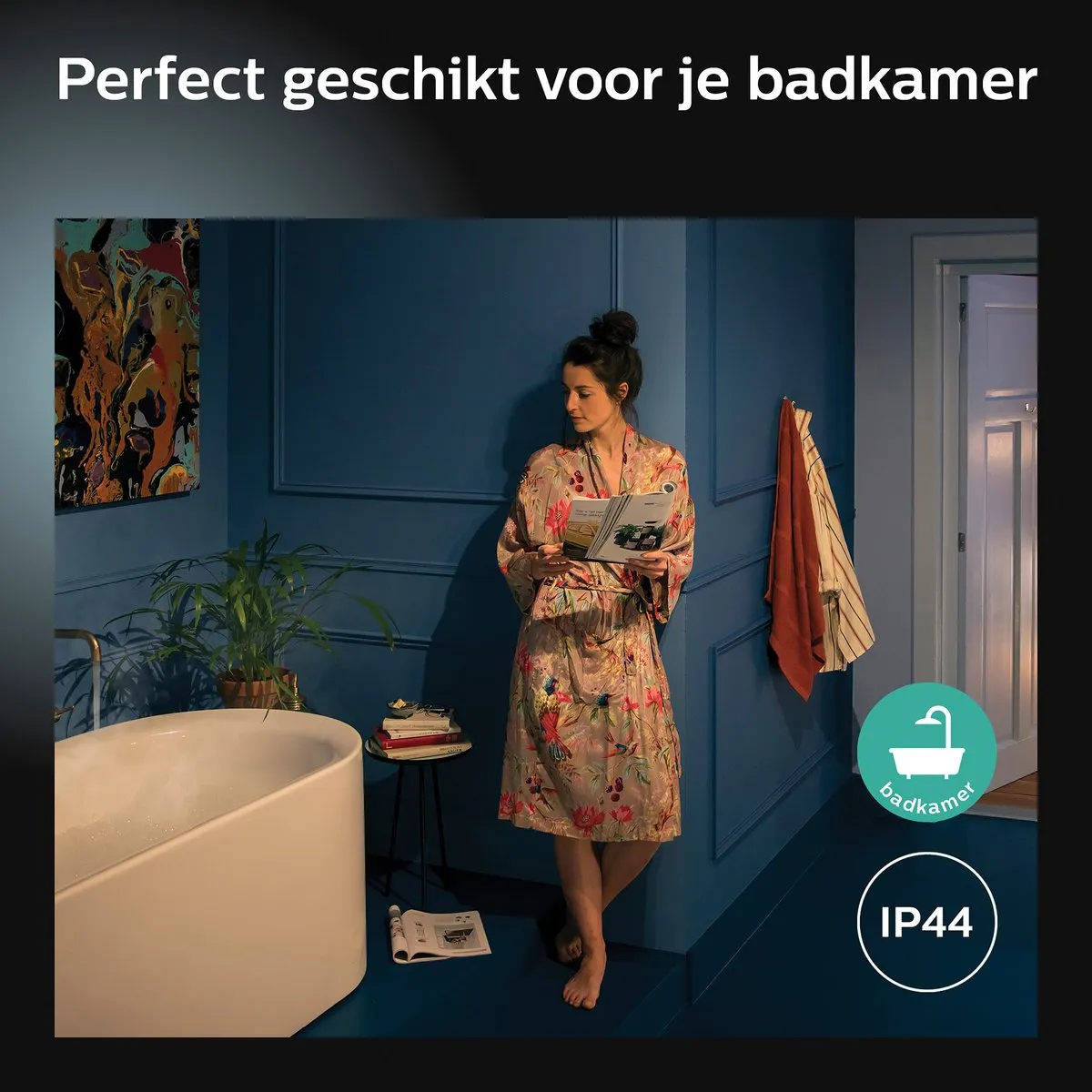 Philips Hue Xamento Inbouwspot RGBW 9.3cm - Chroom