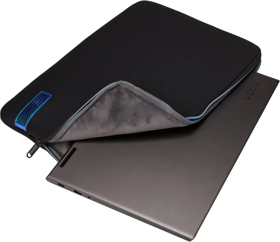 Case Logic Reflect 15.6 Laptophoes - 15.6 inch - Zwart/Blauw
