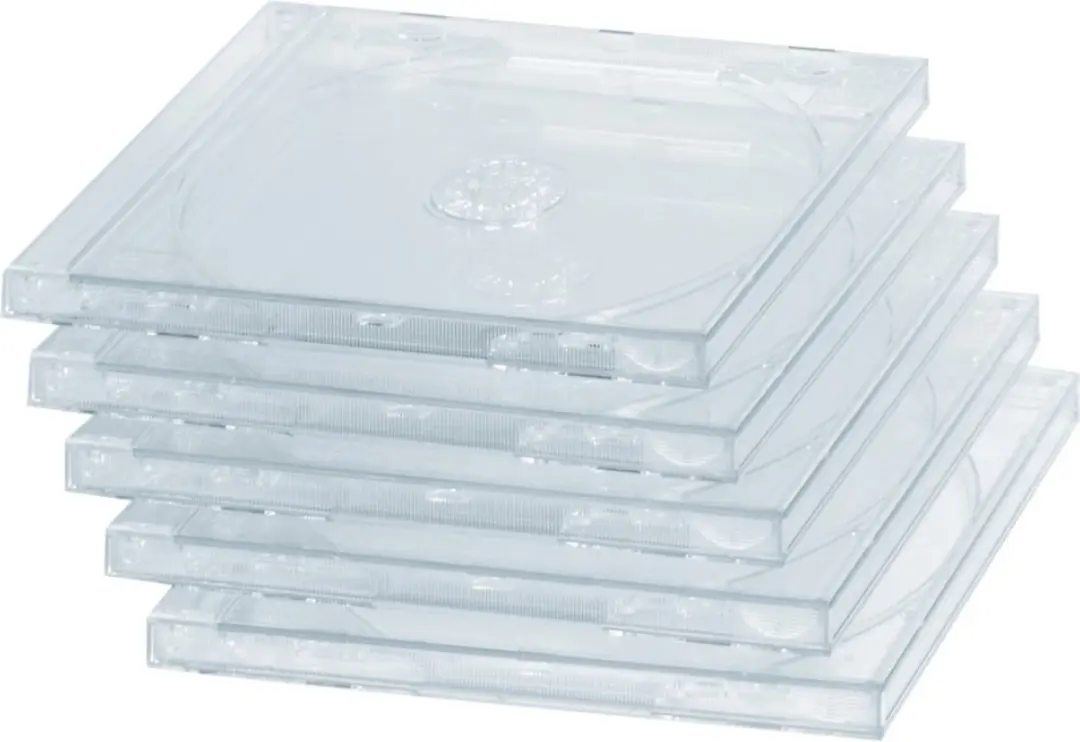 Hama Cd-Box 5 Stuks - Transparant