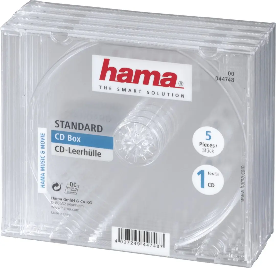 Hama Cd-Box 5 Stuks