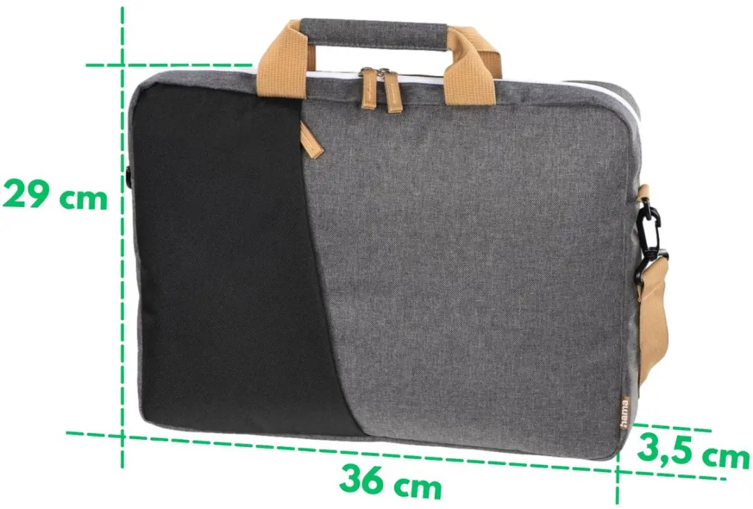 Hama Florence 13.3" Laptophoes - 3 Vakken - Grijs