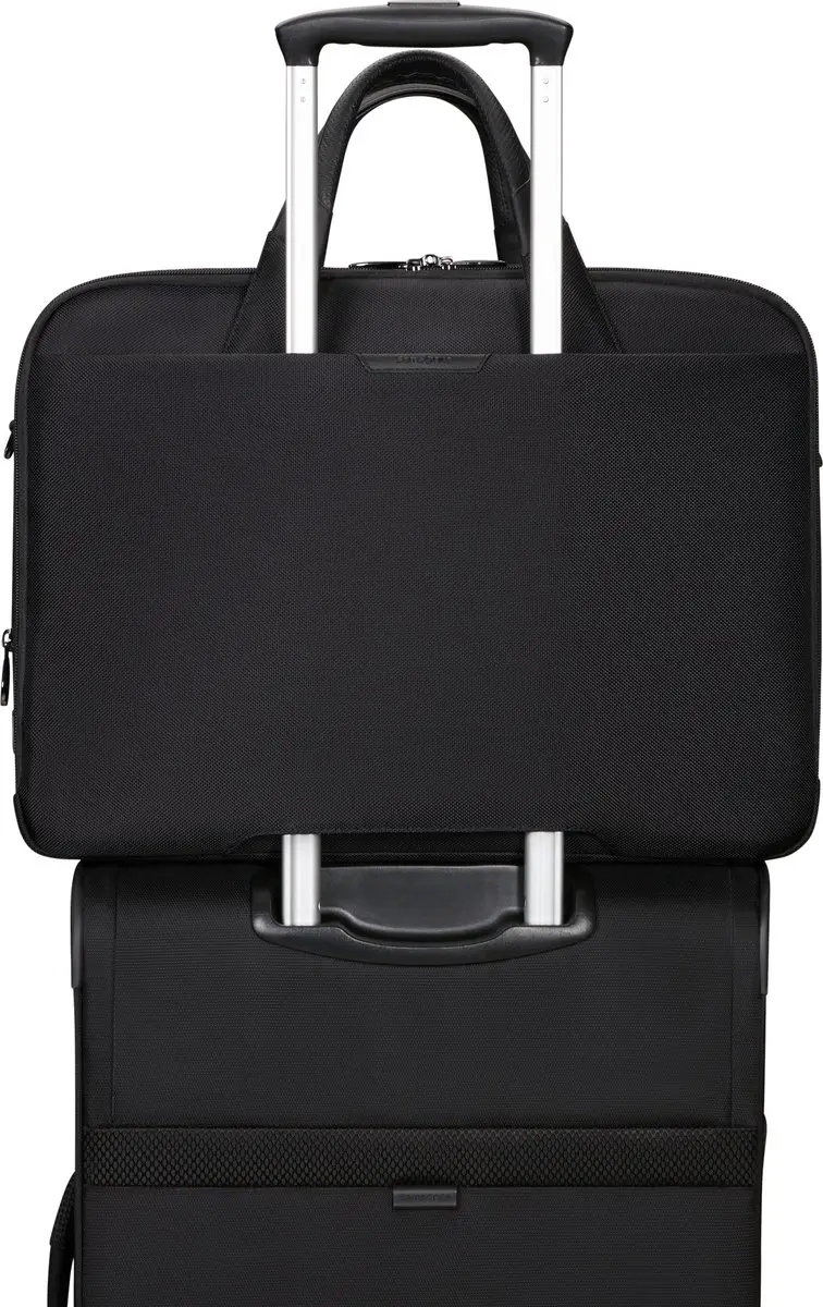 Samsonite Pro-Dlx 6 Aktetas 17.3" - 24/31L - Zwart