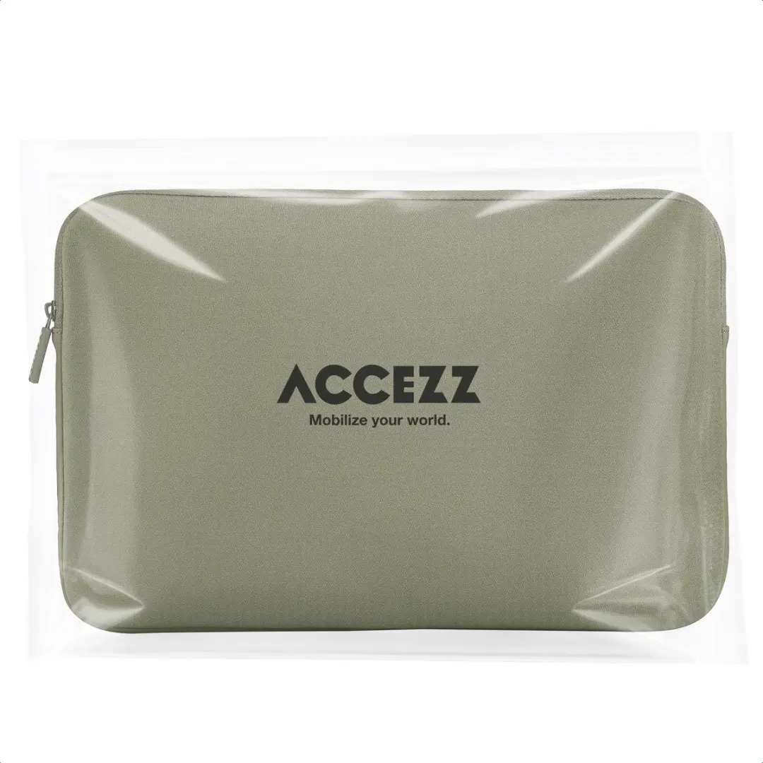 Accezz Laptophoes 16 inch - Groen