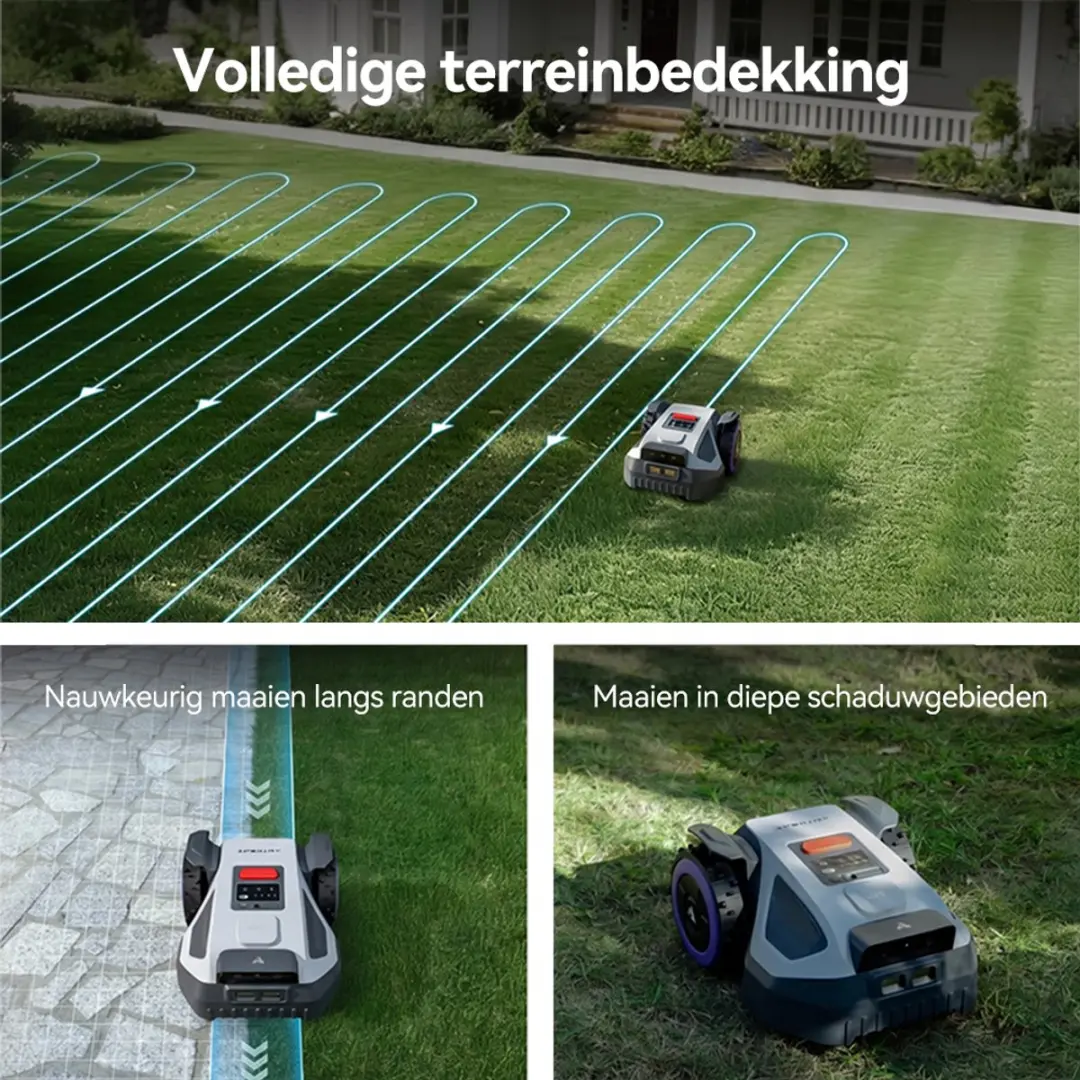 Anthbot M9 RTK Robotmaaier - 1000m² - Dubbele Camera & AI Obstakelvermijding