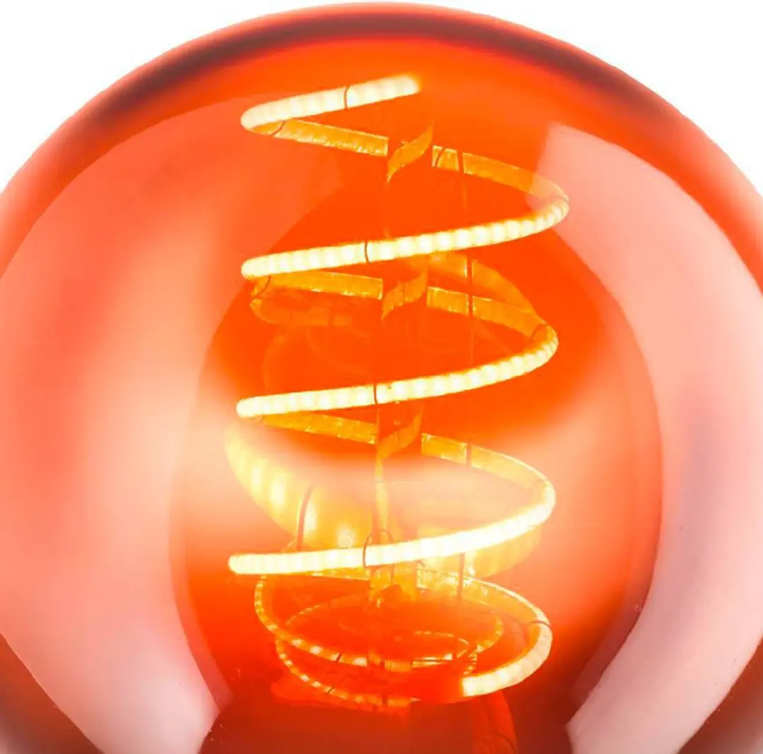 Eglo LED Lamp E27 Goudkleurig 2000K - Ø8cm - Dimbaar