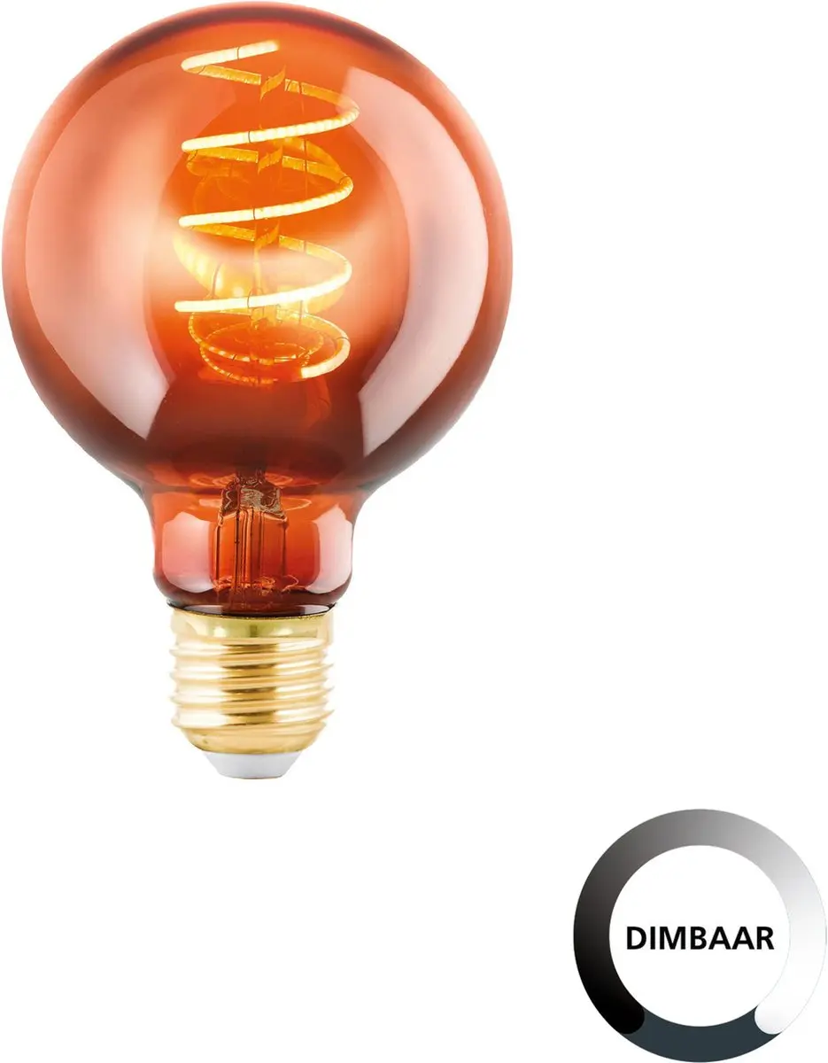 Eglo LED Lamp E27 Goudkleurig 2000K