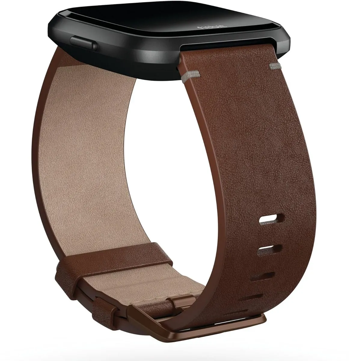 Fitbit Versa Bandje - Cognac Large