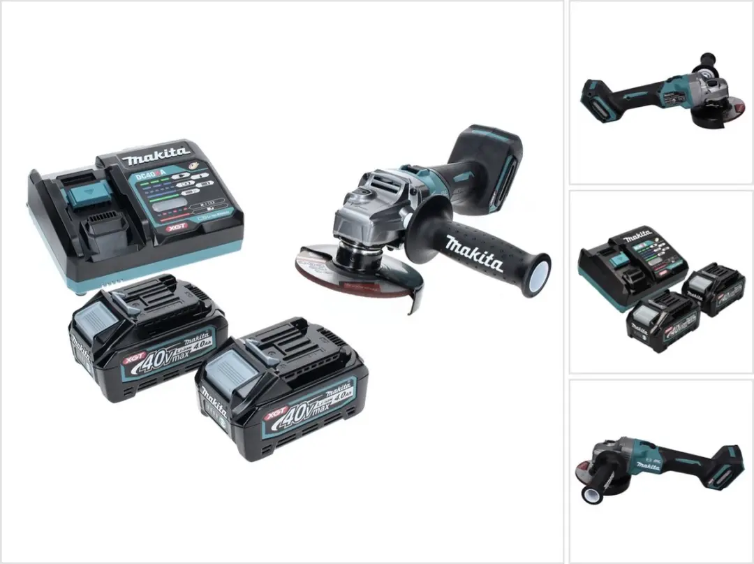 Makita GA005 Accu Haakse Slijper 40V Max