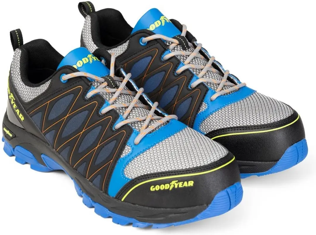 Goodyear Gyshu1503 S1 Veiligheidsschoen - Blauw/Zwart - 44