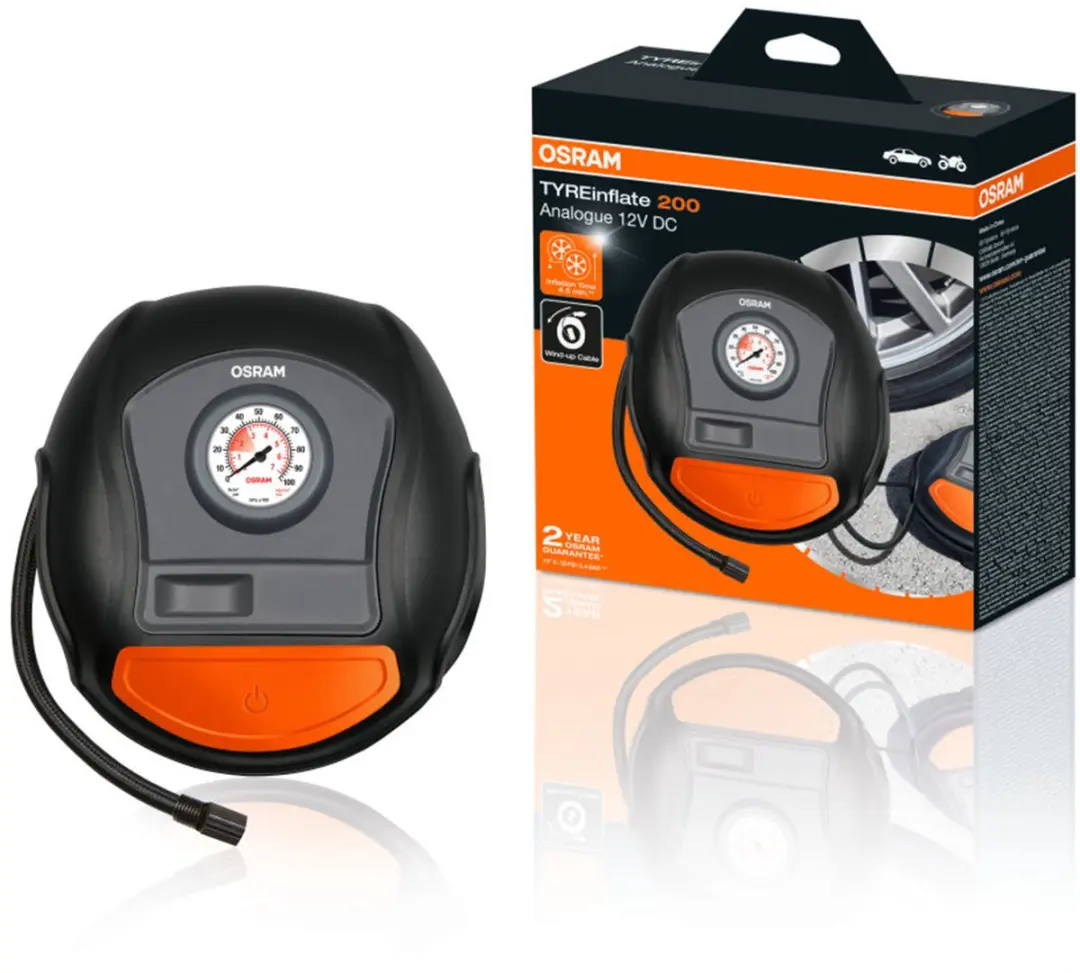 Osram OTI200 Luchtcompressor - Zwart